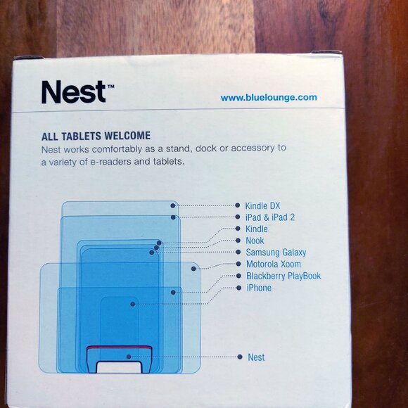 New Bluelounge Nest Tablet Phone Desktop Stand Holder with Organizer - Picture 6 of 6